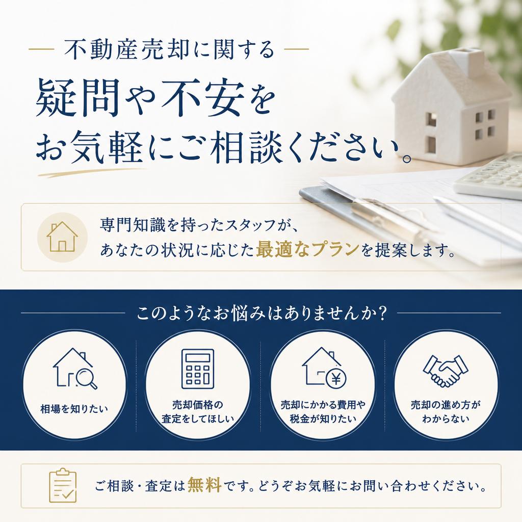 私たちに相談しませんか？
