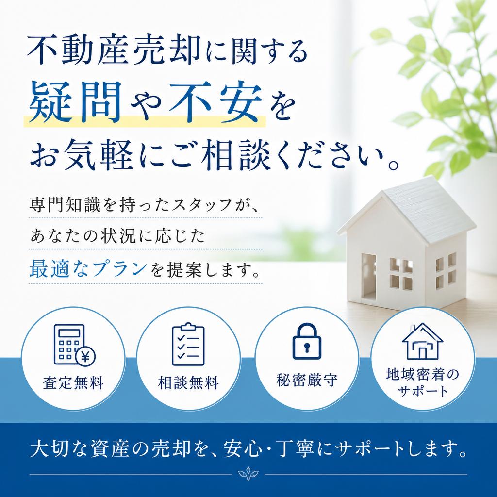 私たちに相談しませんか？