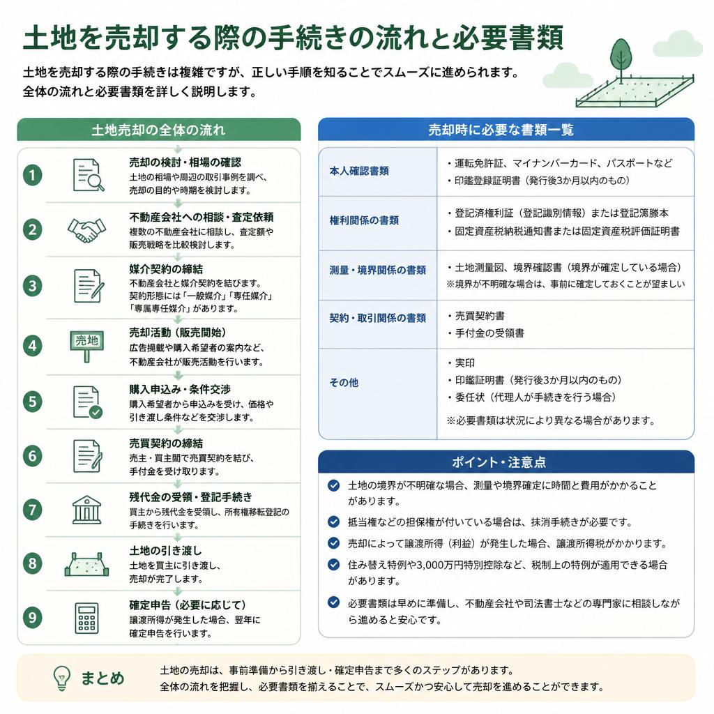 売却手続きのステップを解説