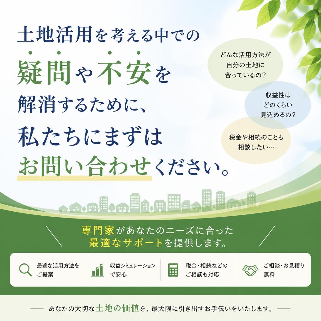 7. お問い合わせで始まる安心のサポート