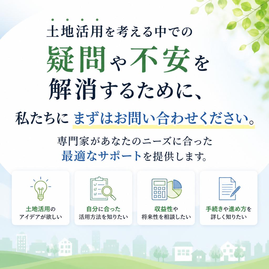 7. お問い合わせで始まる安心のサポート