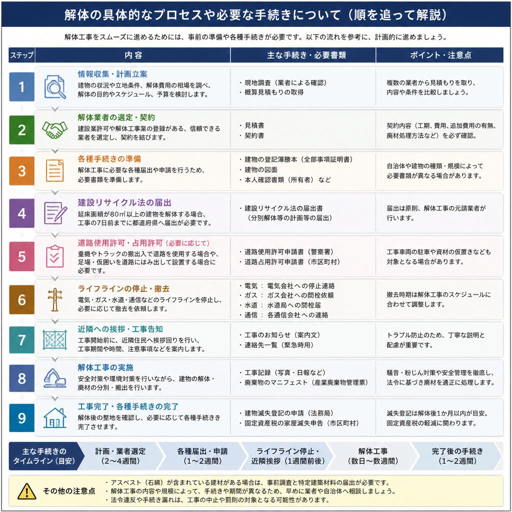 4. 建物解体のプロセス