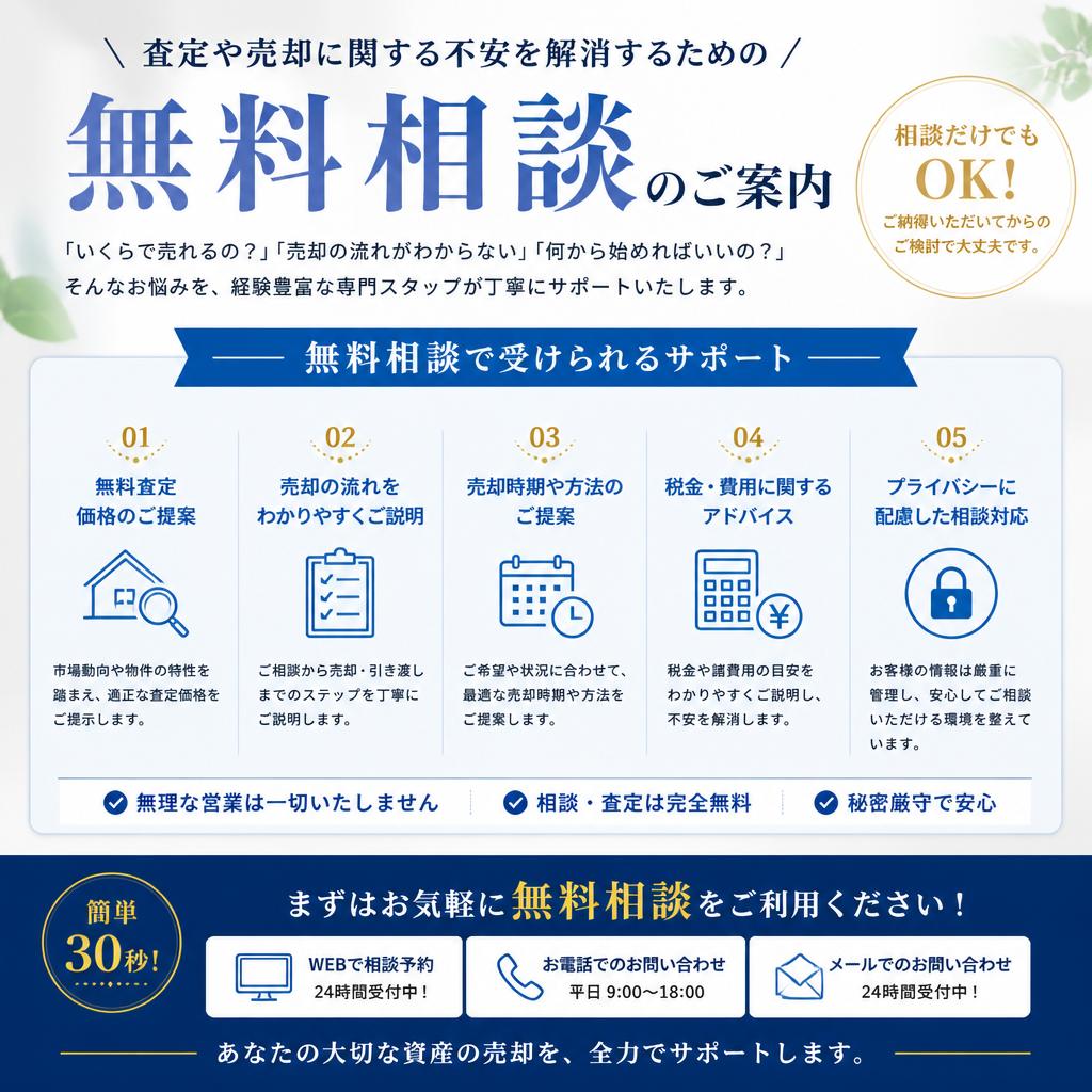 無料相談のご案内