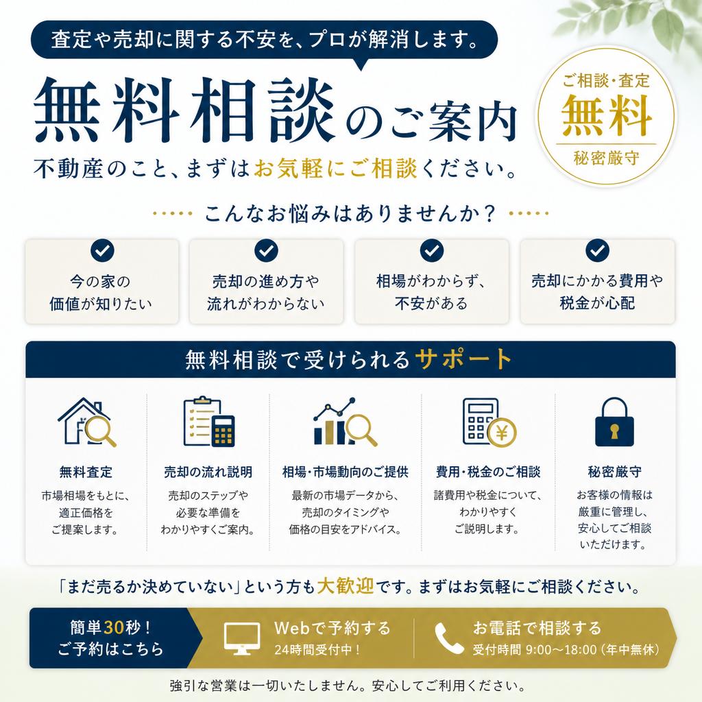 無料相談のご案内
