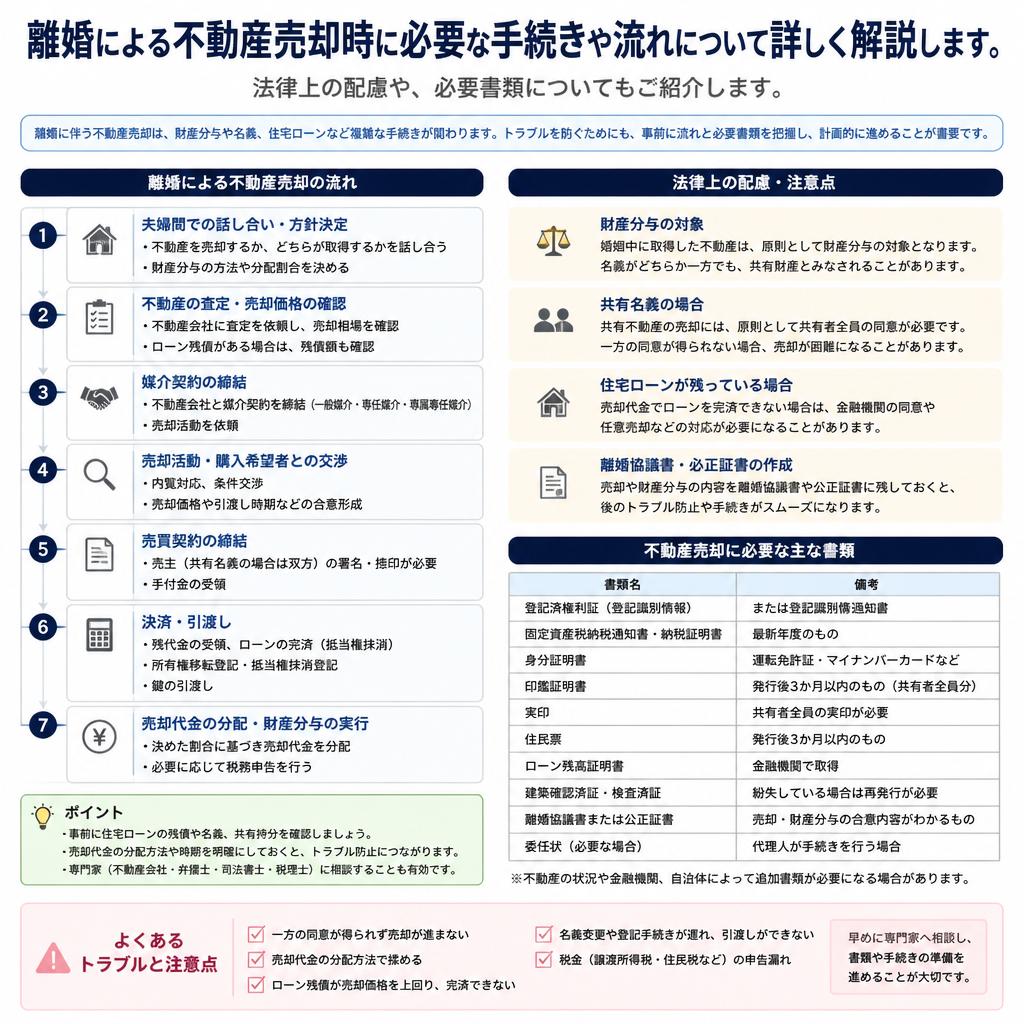 必要な手続きと流れ