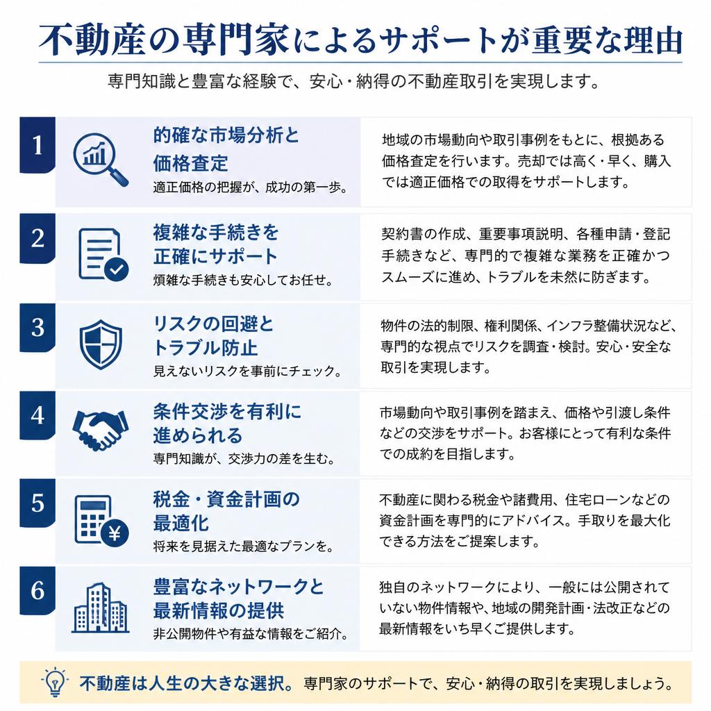 5. 専門家のサポートを受けるべき理由