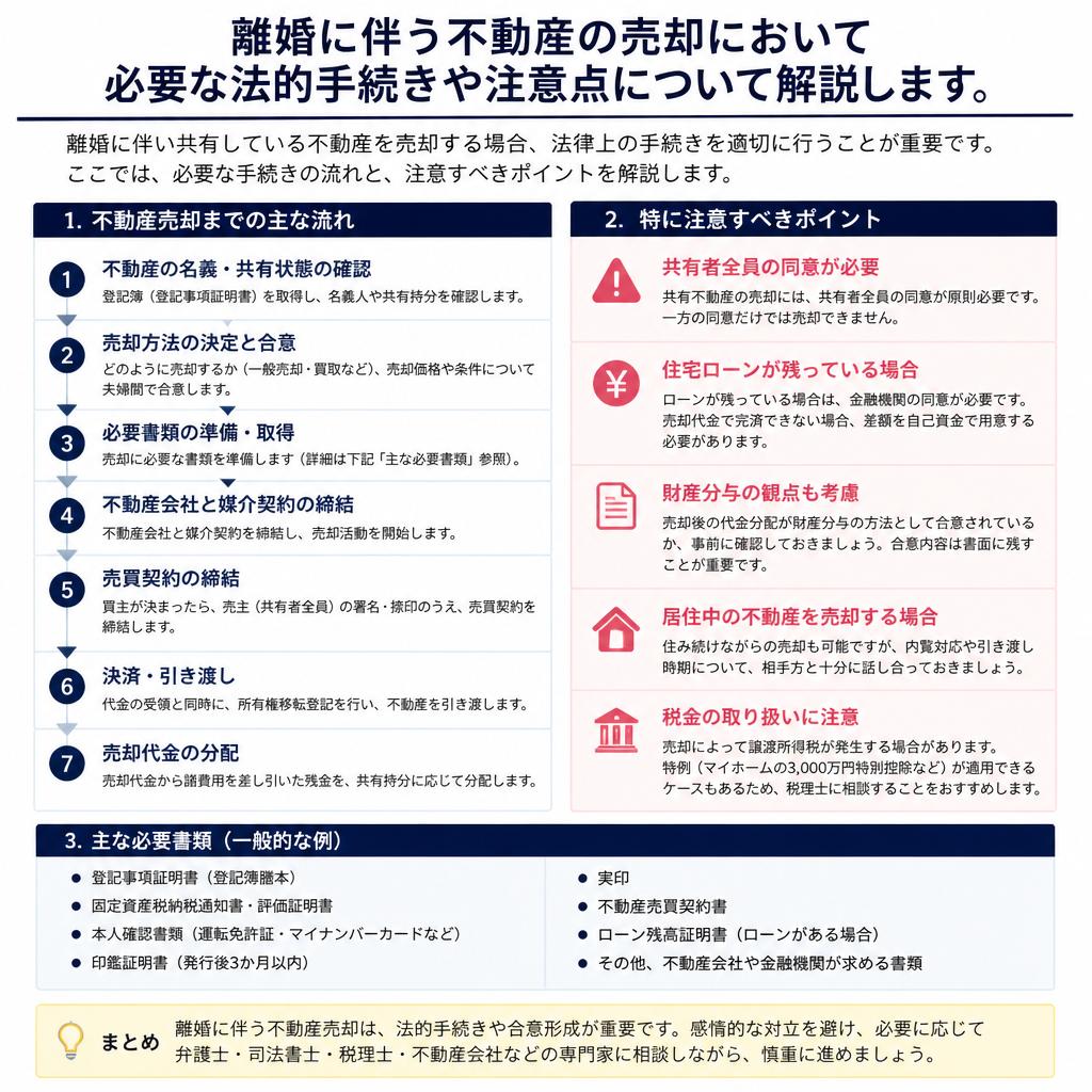4. 離婚時の法的な配慮