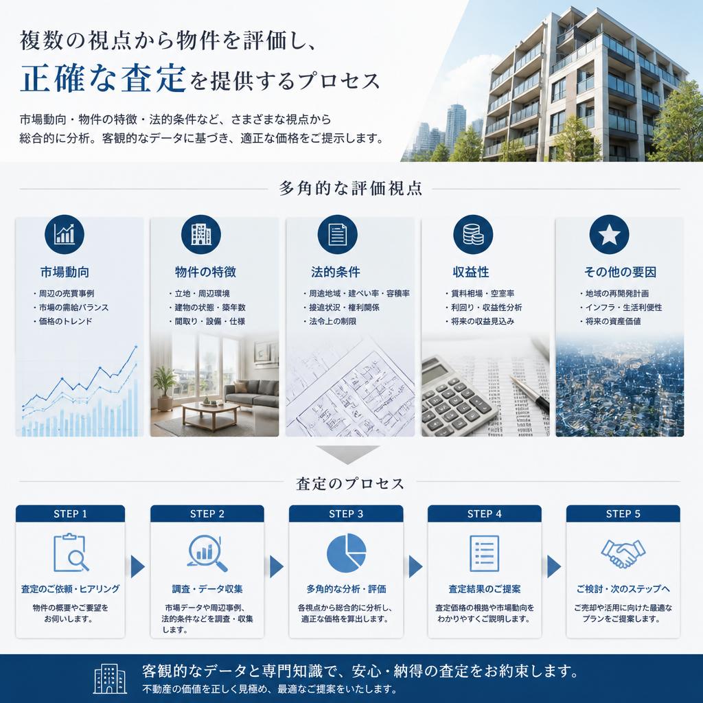 信頼できる評価と査定